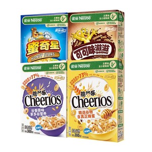 【旗舰店】雀巢脆谷乐进口儿童营养全谷物早餐麦片即食冲饮