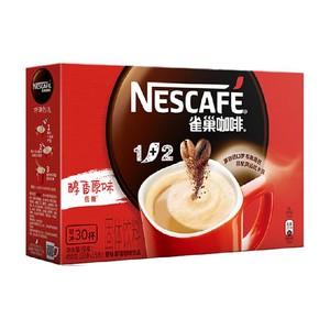 【自营】雀巢咖啡1+2三合一多口味选择速溶低糖办公提神