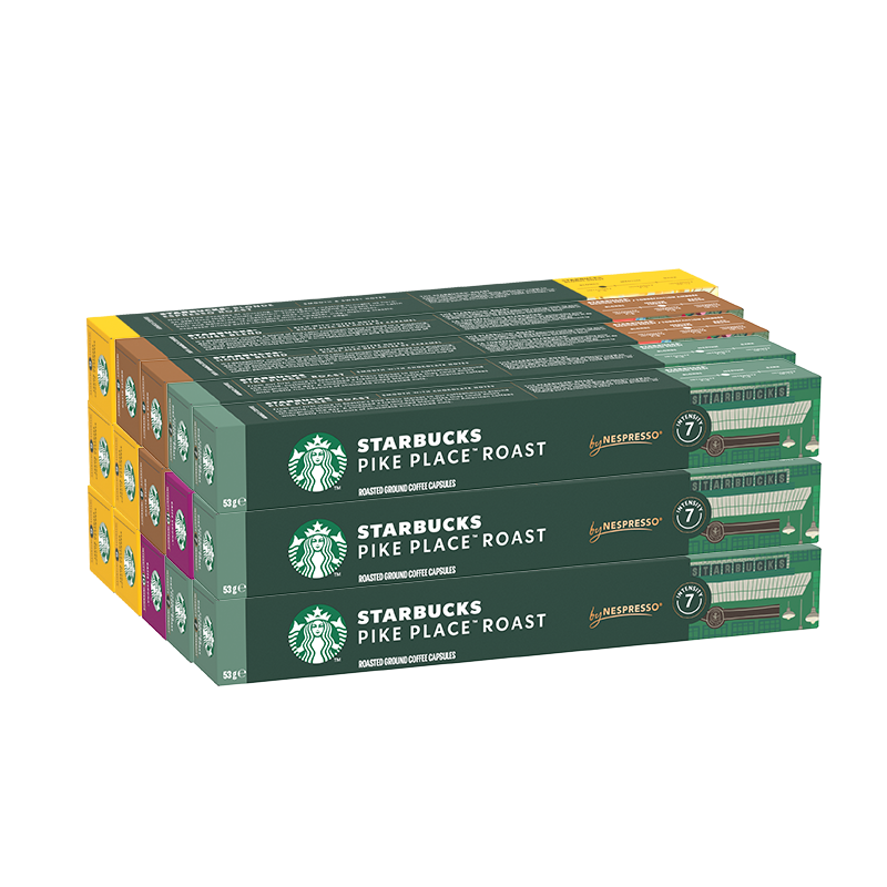 星巴克咖啡胶囊Nespresso胶囊咖啡150颗咖啡胶囊 525.3元