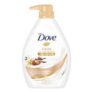 【下拉享补贴】Dove/多芬丰盈宠肤乳木果香草沐浴乳沐浴露730g