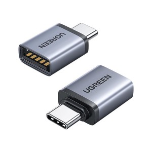 绿联usb转typec接口otg转接头手机U盘转换器适用苹果16iphone15充电转接macbook电脑平板车载优盘数据线typc