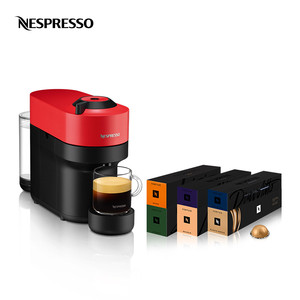 Nespresso奈斯派索 VertuoPop V5全自动家用胶囊咖啡机含60颗胶囊