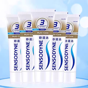 舒适达抗敏感牙膏多效护理100g*4支套装清洁口腔缓解牙敏感防蛀