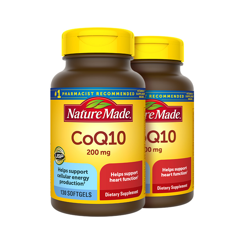 NatureMade天维美辅酶q10胶囊官方旗舰店200mg*130粒2瓶辅酶coq10 469元