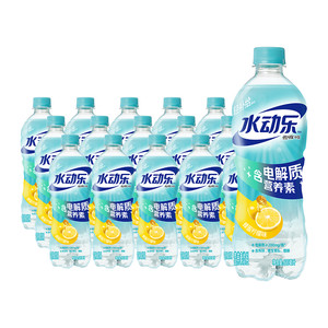 可口可乐 水动乐功能饮料果味营养素饮料柠檬味600ml*15瓶整箱