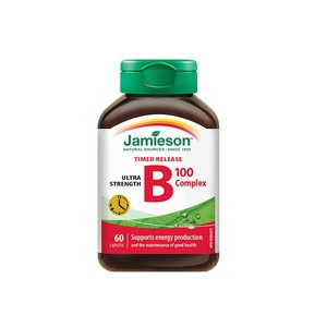 【自营】Jamieson健美生 维生素B族缓释片（B100）60片