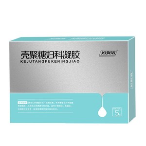 妇炎洁壳聚糖妇科凝胶阴道炎宫颈糜烂炎症私处护理官方旗舰店正品