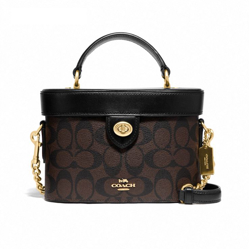 【自营】COACH 蔻驰 女士时尚百搭盒子包手提单肩斜挎包 1033.27元