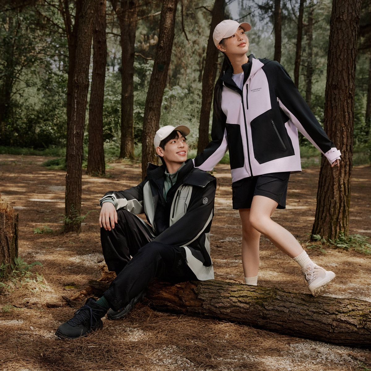 【冲锋衣鹅绒羽绒服】波司登奥莱防风防水拼接三合一外套 1199元