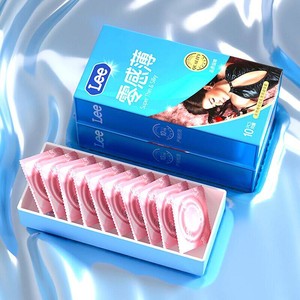 LEE正品超薄超润避孕套男用裸入颗粒耐战持久安全套成人情趣用品