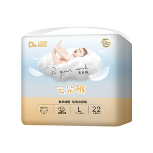 爸爸的选择 云朵裤拉拉裤 L男女宝宝通用XL透气XXL干爽爬爬裤XXXL
