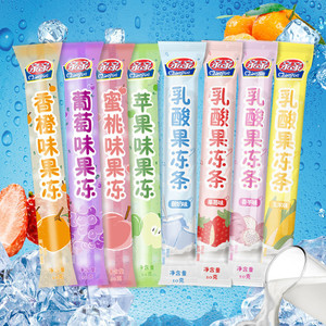 亲亲 果冻条乳酸可吸果冻棒棒冰碎碎冰 60支