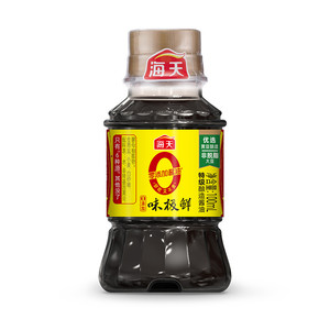 海天0添加味极鲜酱油100ml小瓶生抽便携宿舍用迷你厨房家用调味料