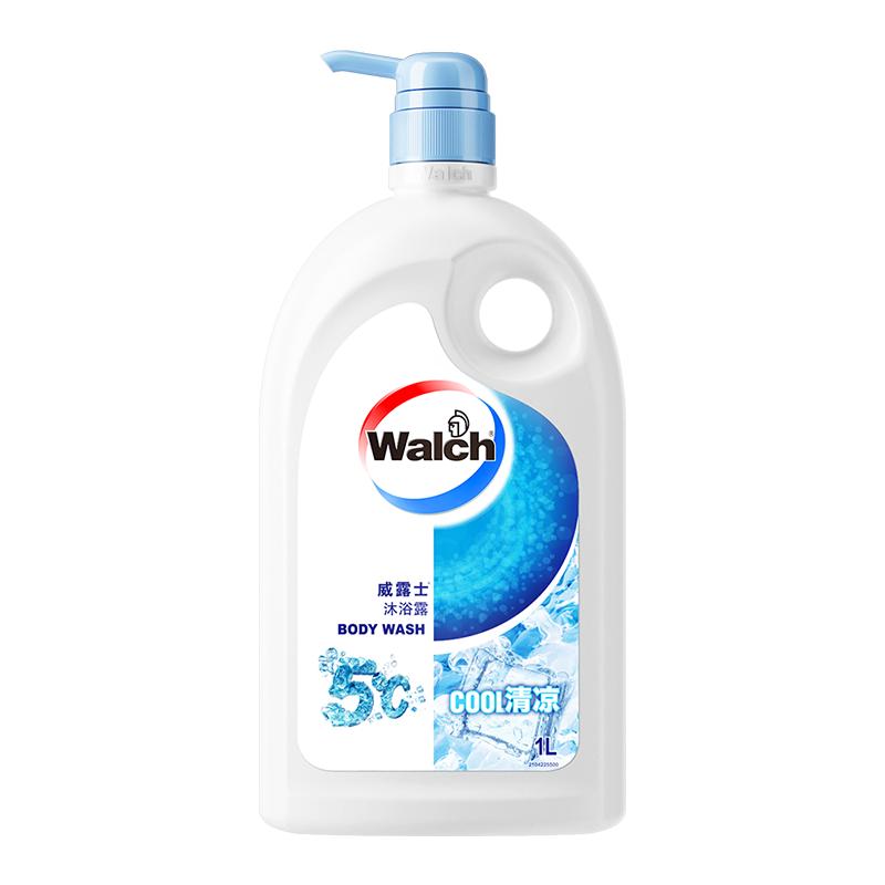 威露士五度清凉沐浴露1L沐浴乳液留香冰凉劲爽男女喜爱去除汗味 24.9元