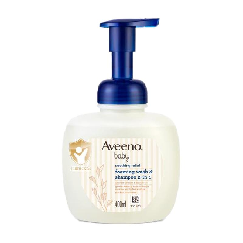 Aveeno/艾惟诺婴儿童天然燕麦舒缓保湿洗发水沐浴露二合一 72.8元