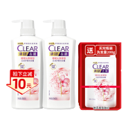 【抢先加购】清扬洗发水去屑樱花控油蓬松男女洗头膏官方旗舰店