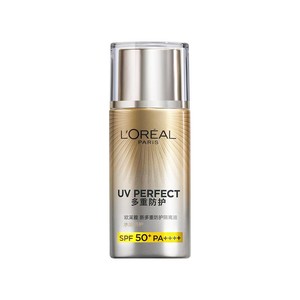 欧莱雅大海王者防晒霜面部防水轻薄保湿滋润防晒隔离男女SPF50+