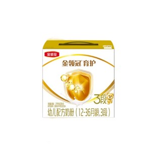 新国标】伊利金领冠奶粉育护3段1200g*4提DHA幼儿牛奶粉旗舰店