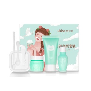 ukiss漂胡剂漂眉膏去唇毛须神器不永久脱汗毛胡子专用女士染眉膏