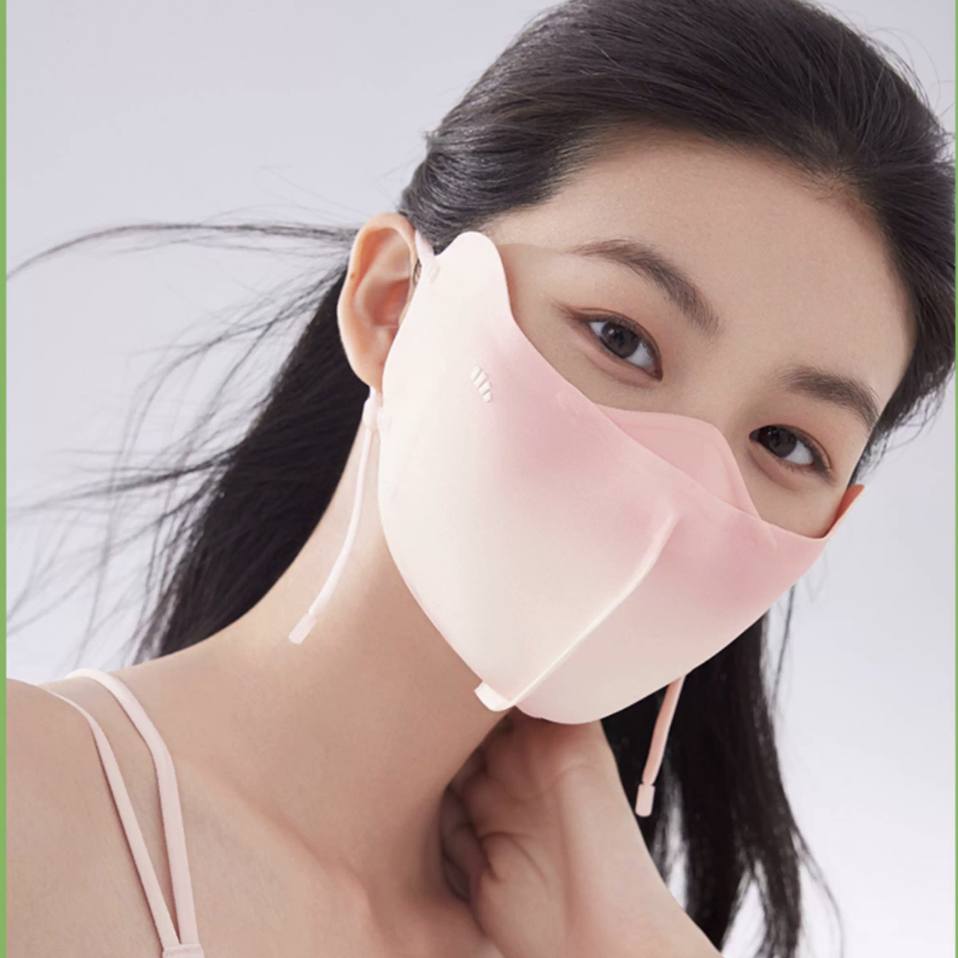 蕉下腮红护眼角防晒口罩开车面罩3d立体秋女防尘防风防紫外线遮脸 44元
