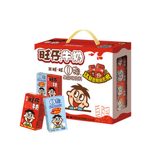 旺旺旺仔牛奶+O泡果奶组合装整箱盒装学生儿童营养早餐
