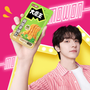 【劲爆/特惠】盐津铺子魔芋脆爆肚混合口味40包 