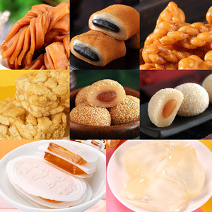 稻香村茯苓夹饼驴打滚糕点官方小吃零食特色老式糕点特产独立包装