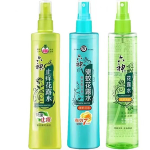 六神驱蚊花露水喷雾180ml*3瓶