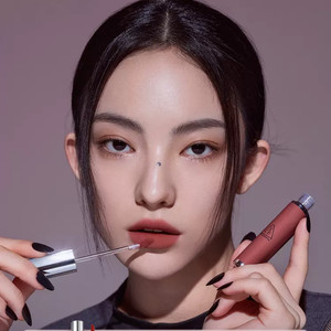 【618大促】3CE奶唇泥铁锈棕布朗尼唇釉唇彩口红哑光礼物 T