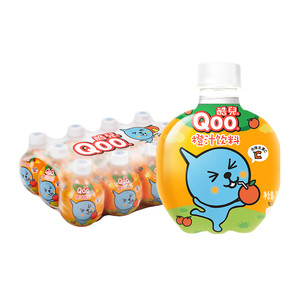 美汁源 酷儿 Qoo橙汁饮料260ml*12瓶果汁/果味饮料 可口可乐