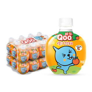 美汁源 酷儿 Qoo果味/果汁饮料橙汁饮料260ml*12瓶*2箱