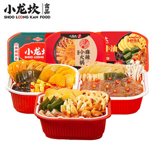 【任选4件】小龙坎自热火锅自煮小火锅冲泡速食酸辣粉火锅面组合