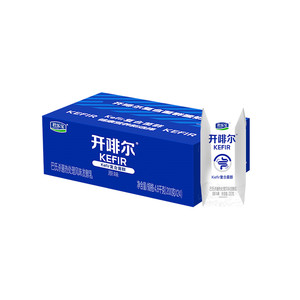 【生牛乳发酵】君乐宝开啡尔原味酸奶200g*24盒营养健康早餐奶