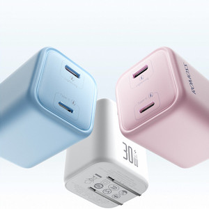 罗马仕充电头双口适用充电器苹果iPhone16手机14promax15快充头PD数据线套装typec双c口30W多口usb-c插头正品