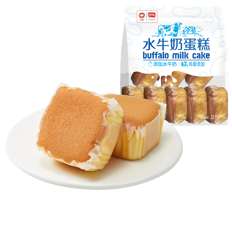 【新品】盼盼水牛奶蛋糕营养早餐充饥零食品饱腹休闲面包下午茶 15.9元