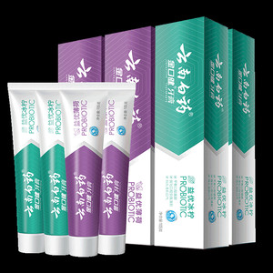 【旗舰店】云南白药 益生菌牙膏组合 105g*4（共420g）