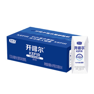【生牛乳发酵】君乐宝开啡尔原味酸奶学生营养早餐酸奶整箱