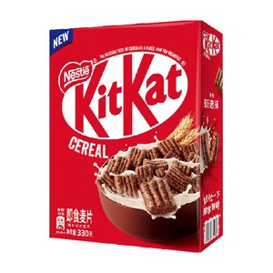 雀巢KITKAT奇巧即食麦片330g巧克力谷物脆进口全谷物非油炸零食
