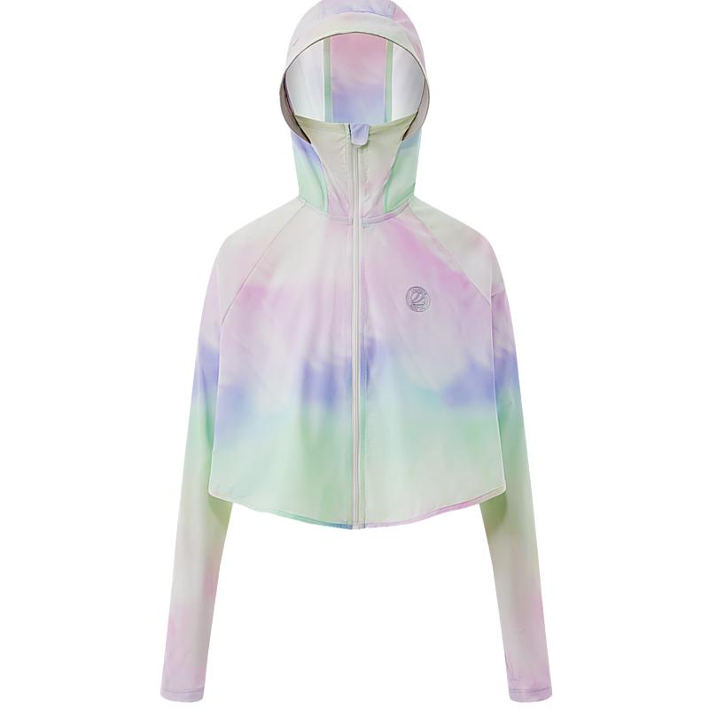 波司登儿童防晒衣斗篷款新款轻薄透气女童春夏外套薄款户外运动 53.1元