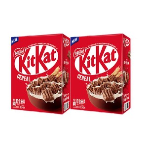 雀巢KITKAT奇巧即食麦片330g*2盒巧克力进口谷物脆全谷物非油炸