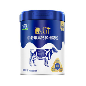 君乐宝遇见奶牛中老年高钙多维冲调营养奶粉700g