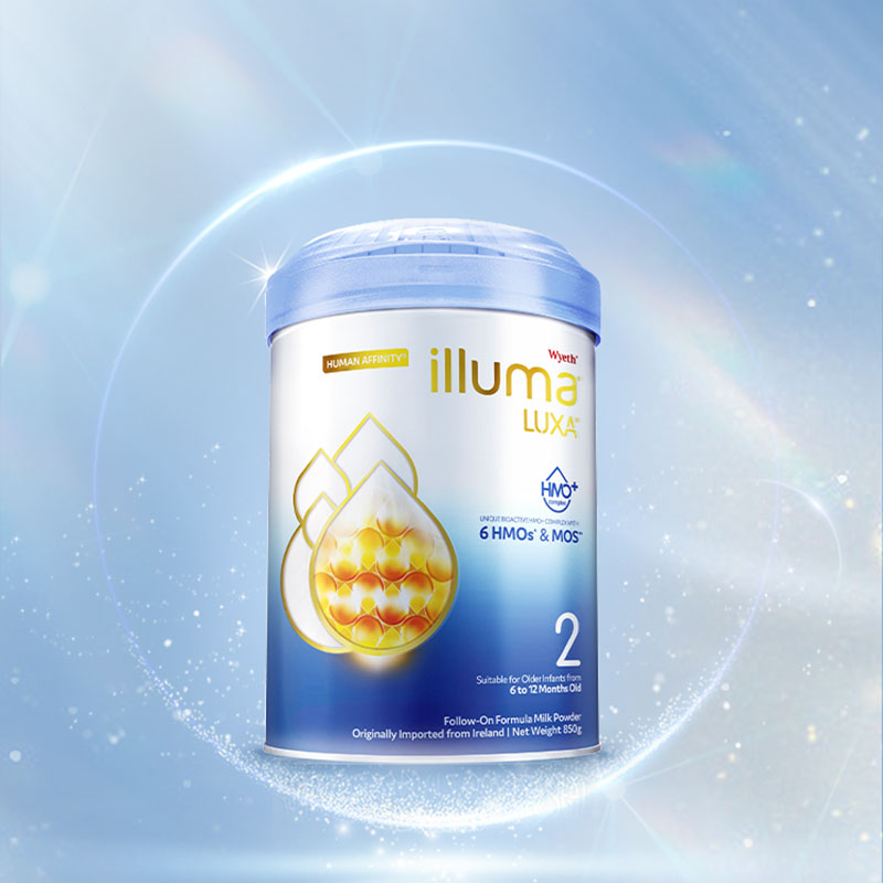 【自营】惠氏启赋未来6HMO顶配2段6-12月宝宝婴幼儿奶粉850g*6罐 1390元
