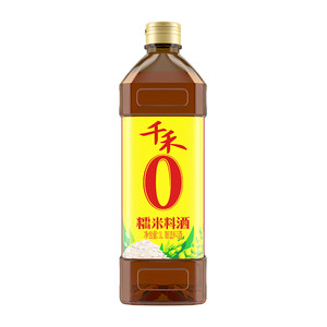 千禾零添加糯米料酒1L家庭用去腥解膻增鲜提味烹饪官方旗舰店正品
