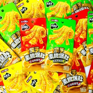 【12.9包邮】盐津铺子魔芋脆爆肚20包