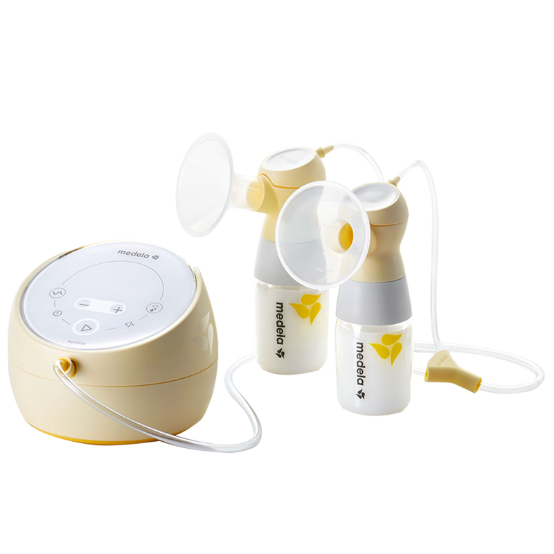 美德乐致韵吸奶器sonata智能正品静音全自动双边电动集乳器medela 2592元