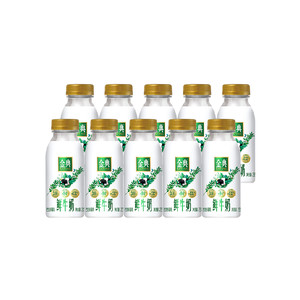 伊利金典235mlx10巴氏杀菌生牛乳全脂高钙早餐鲜牛奶