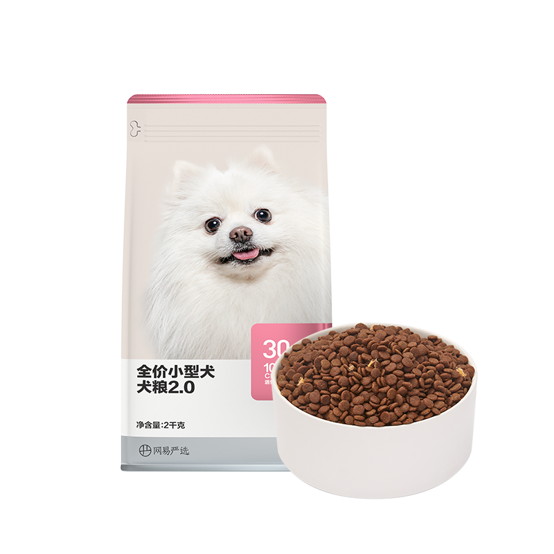 网易严选小型犬粮博美比熊泰迪鸭肉梨去泪痕成犬幼犬狗粮网易天成 39.6元