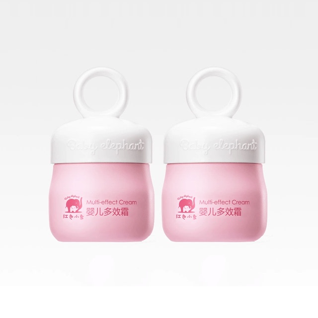红色小象婴幼儿四季多效霜50g×2瓶儿童保湿滋润补水宝宝面霜0岁+ 49元