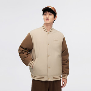 波司登奥莱秋季男士创新时尚短款宽松轻暖休闲羽绒服棒球服外套