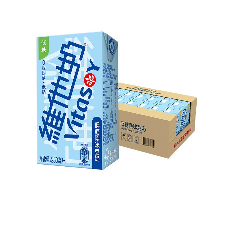 维他奶低糖原味豆奶健康低脂营养早餐奶优质植物蛋白 47.8元